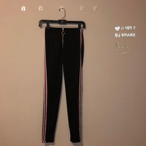 Striped leggins